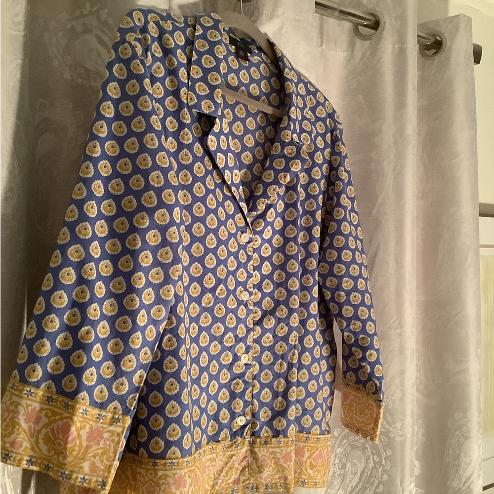 Light, airy J.Crew top.